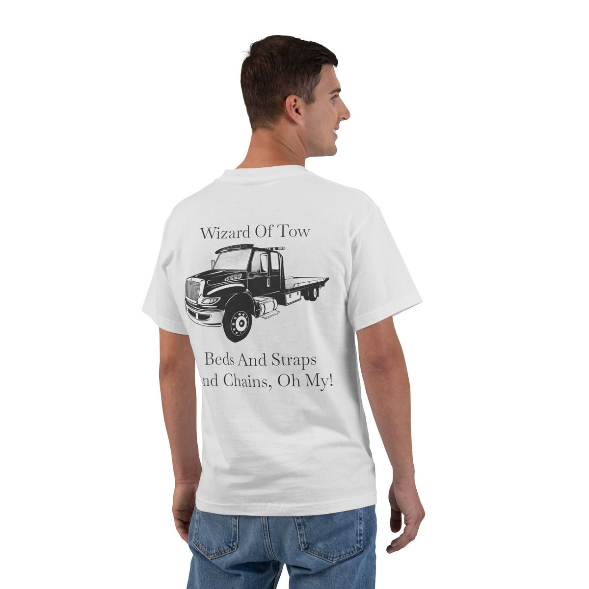 Wizard Of Tow Men's Short-Sleeve Crewneck Tee