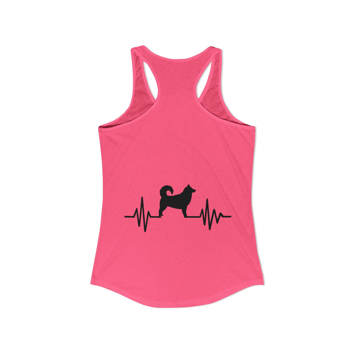 My Heart Beats For Malamutes Women's Racerback Tank