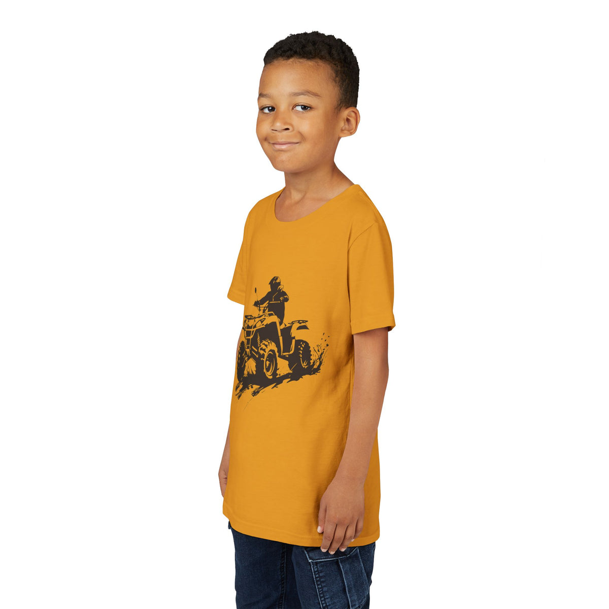 Slingin' Mud Quad Youth Unisex Short Sleeve Crewneck Tee