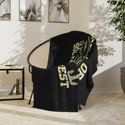 Problem Solving Velveteen Microfiber Blanket