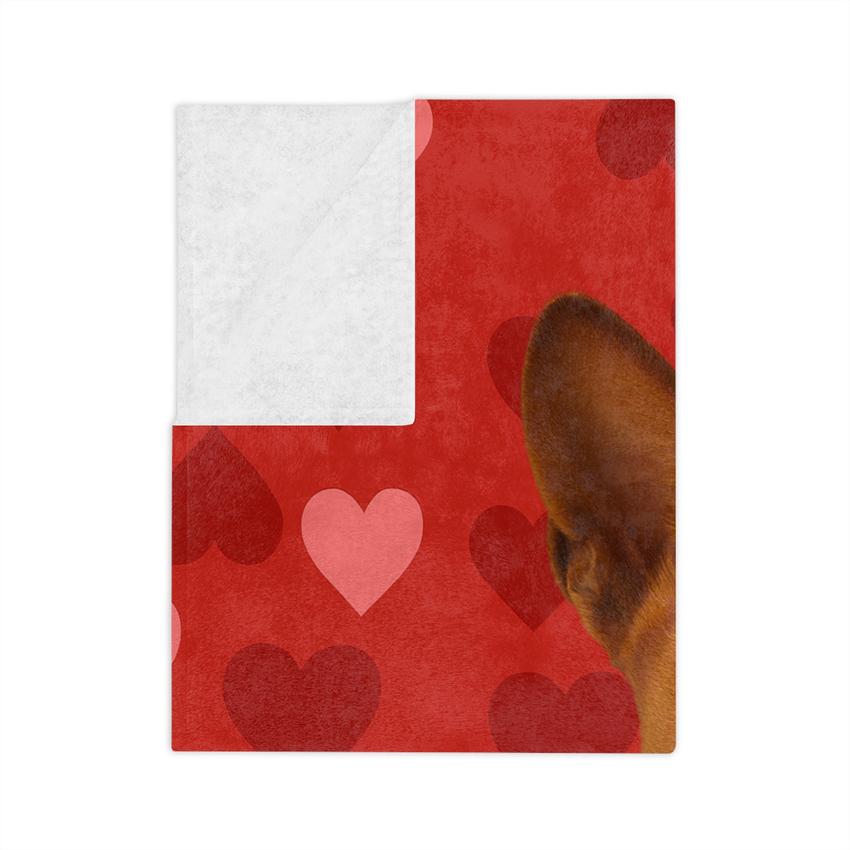 Cupid's Companion Basenji Velveteen Microfiber Blanket