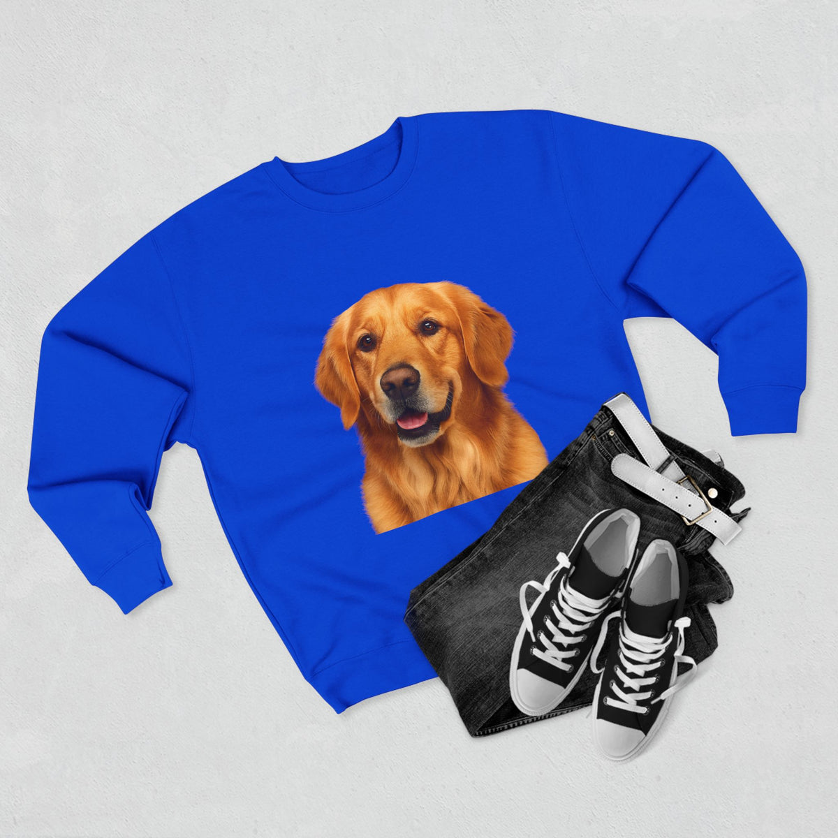 Golden Head Unisex Crewneck Sweatshirt