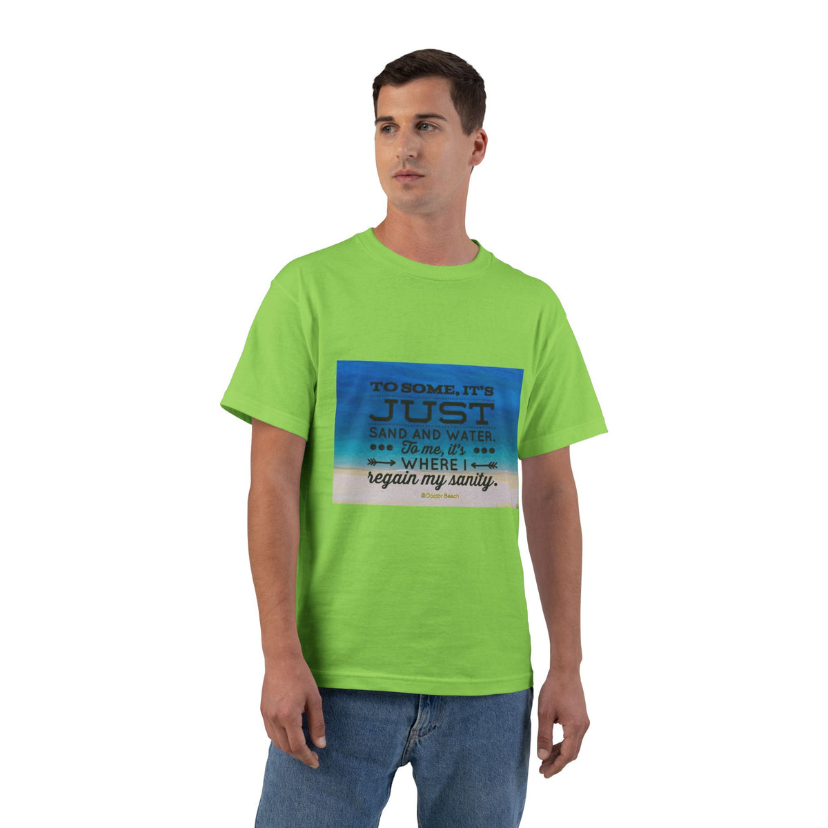 Dr. Beach Men's Short-Sleeve Crewneck Tee