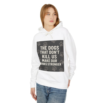 Drinks Stronger Unisex Lightweight Hoodie