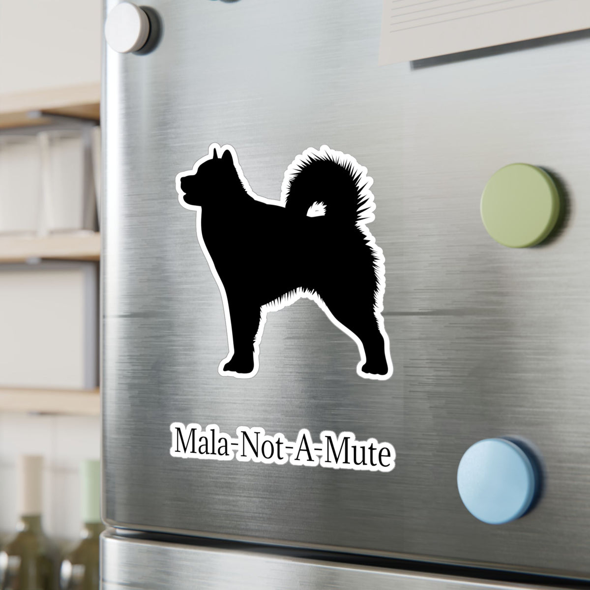 Mala-Not-A-Mute Vinyl Decal