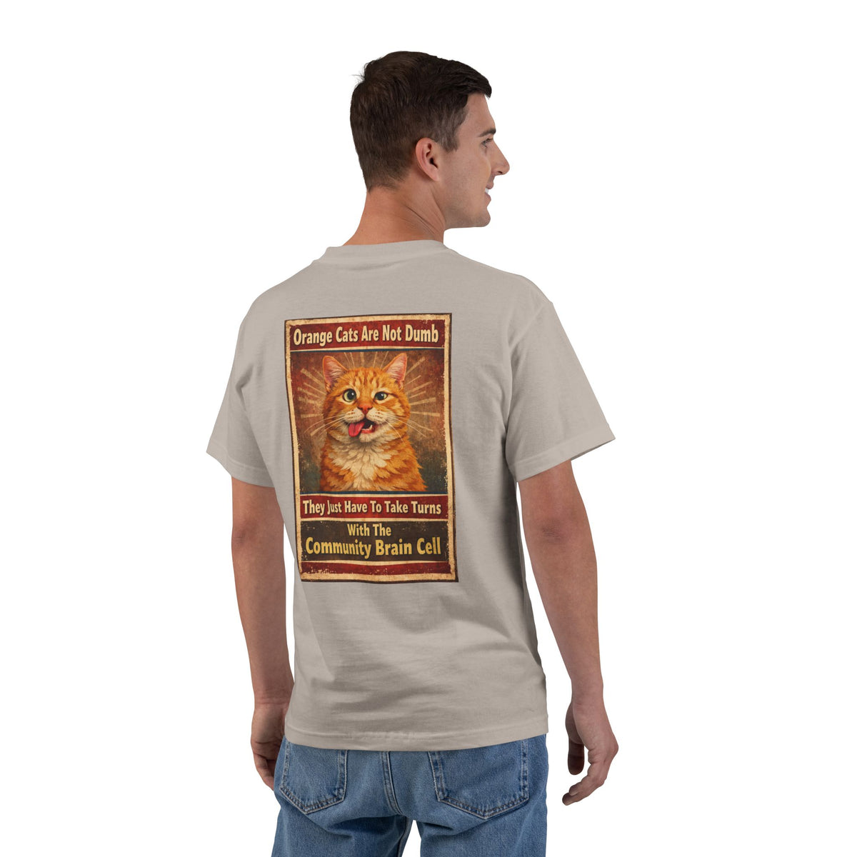 Community Brain Cell Men's Short-Sleeve Crewneck Tee