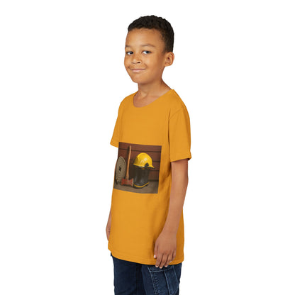 Fire/Rescue Appreciation Youth Unisex Short Sleeve Crewneck Tee