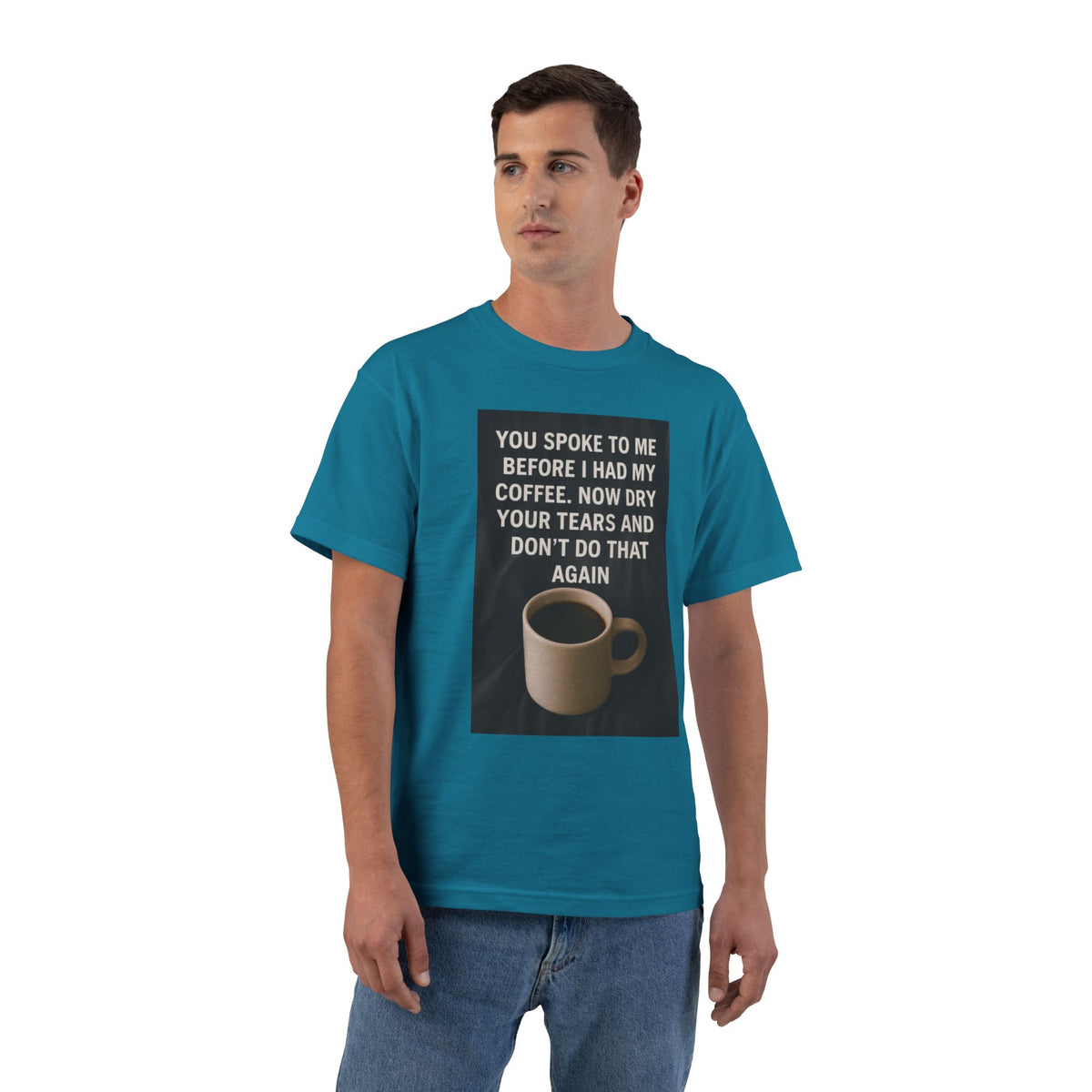 Dry Your Tears Men's Short-Sleeve Crewneck Tee