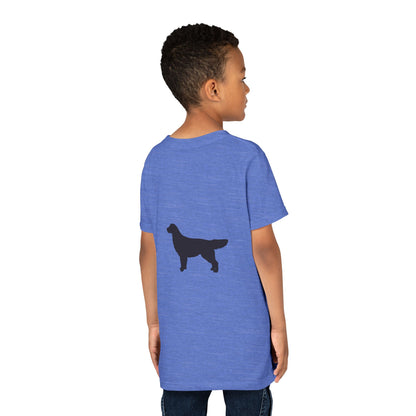 Golden Silhouette Youth Unisex Short Sleeve Crewneck Tee