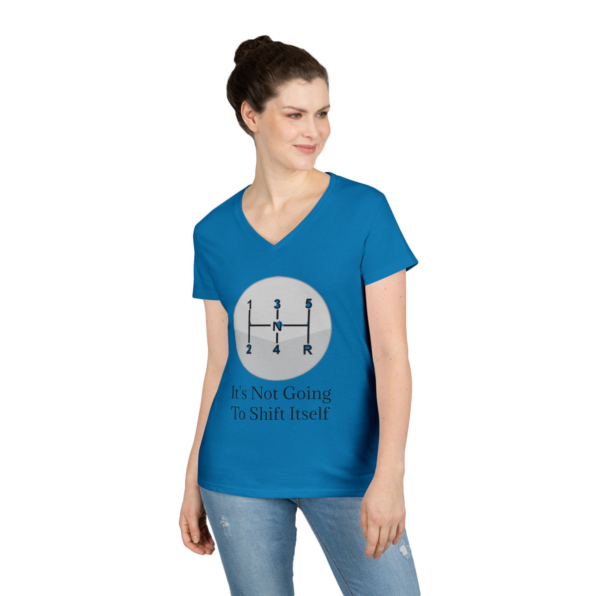 Shift Itself Women's V-Neck Tee