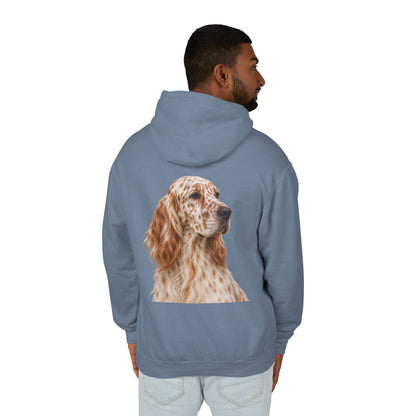 English Setter Head Unisex Lightweight Hoodie