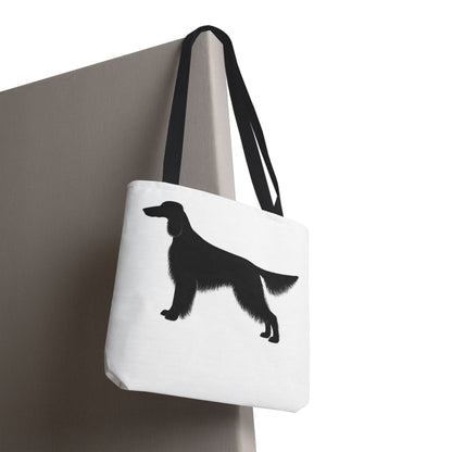 English Setter Silhouette Tote Bag