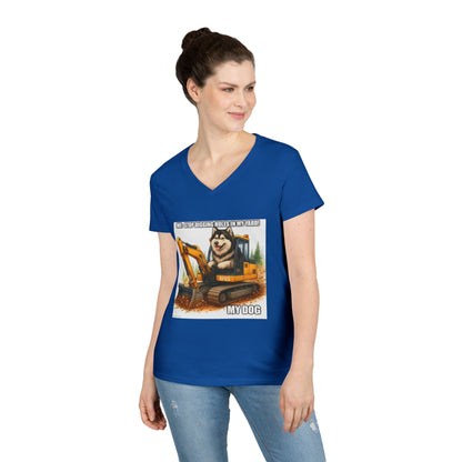 Digmaster 2000 Women's V-Neck Tee