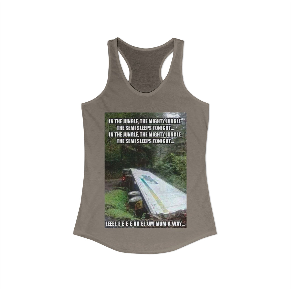Semi Sleeps Women's Racerback Tank