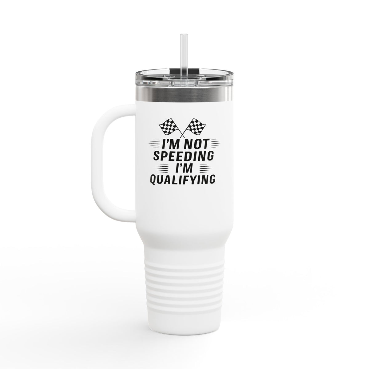 I'm Qualifying Insulated Travel Mug