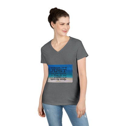 Dr. Beach Women's V-Neck Tee
