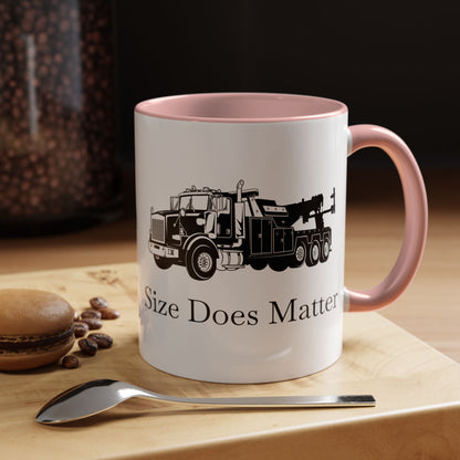 Size Does Matter 2-Tone Coffee Mug