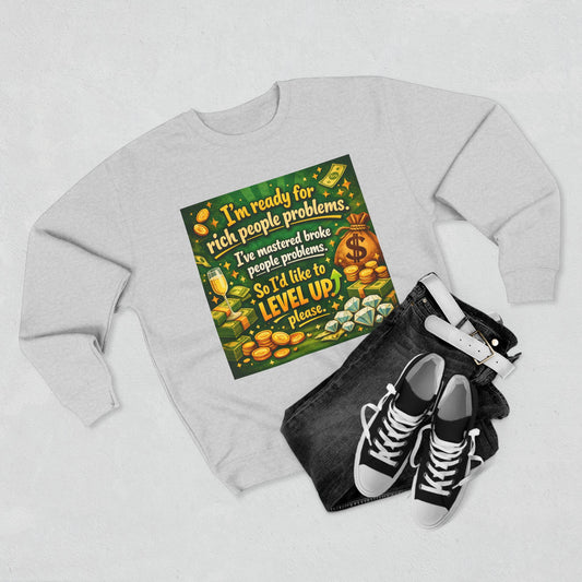 Level Up Unisex Crewneck Sweatshirt