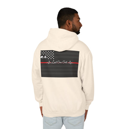 Thin Red Line Unisex Lightweight Hoodie