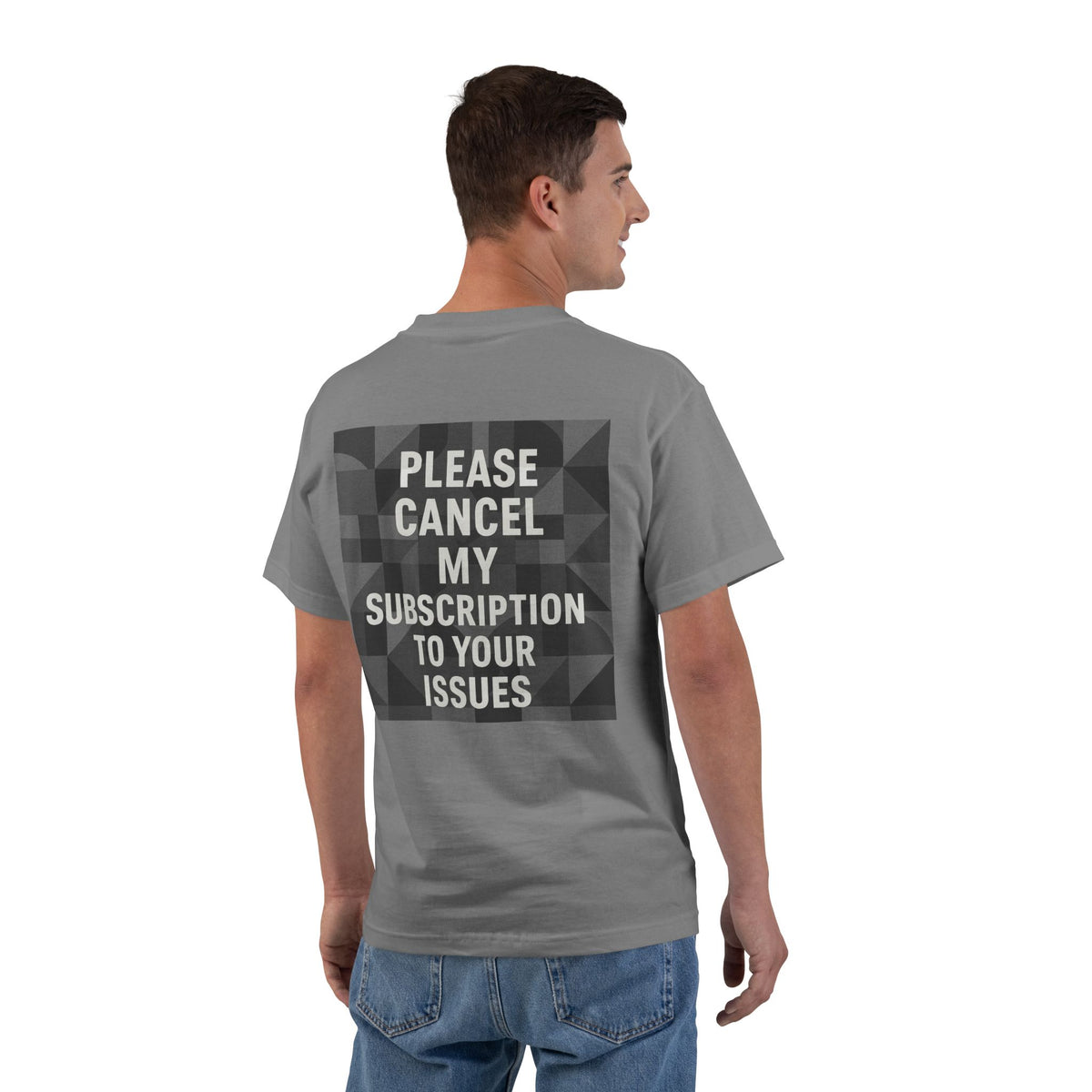 Cancel My Subscription Men's Short-Sleeve Crewneck Tee