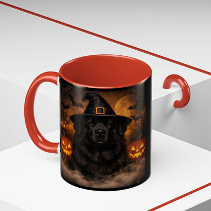 Witch Hat Pack Newfie 2-Tone Coffee Mug