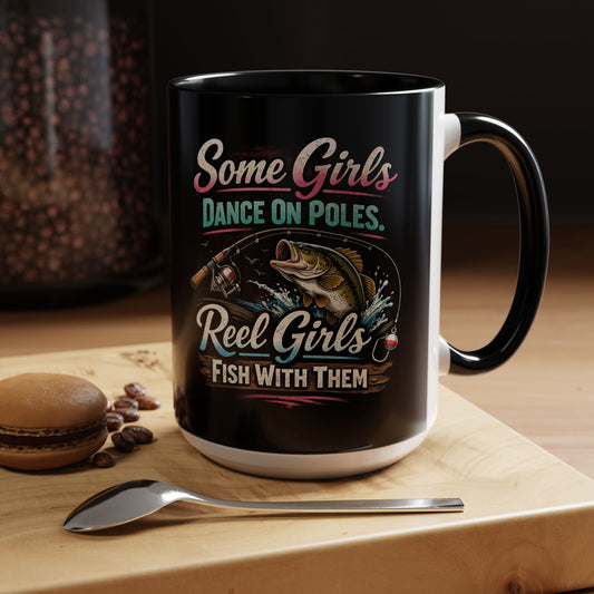 Reel Girls 2-Tone Coffee Mug