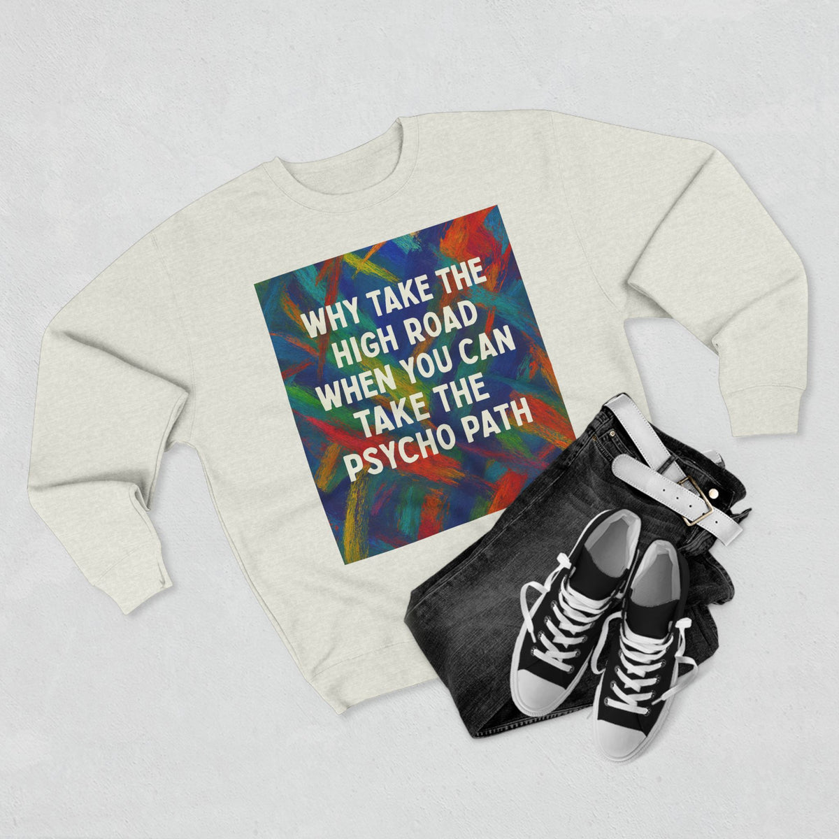 Psycho Path Unisex Crewneck Sweatshirt