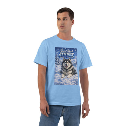 Snow Much Attitude Men's Short-Sleeve Crewneck Tee