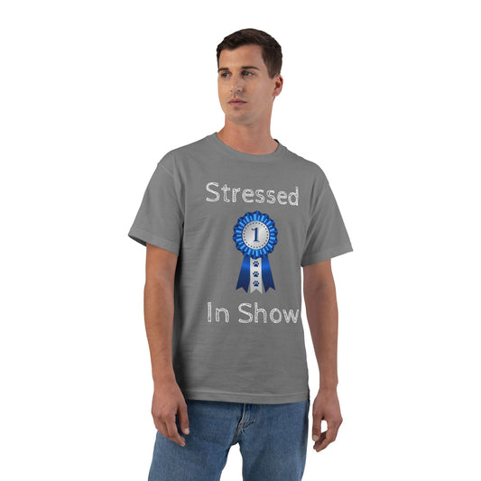 Stressed In Show Men's Short-Sleeve Crewneck Tee