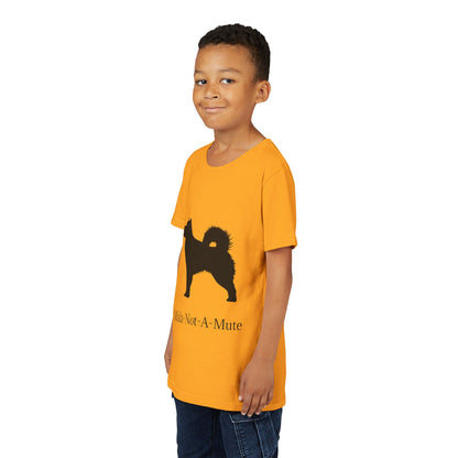 Mala-Not-A-Mute Youth Unisex Short Sleeve Crewneck Tee