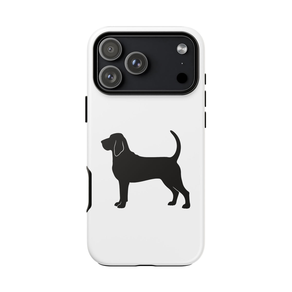 Bloodhound Silhouette iPhone Case