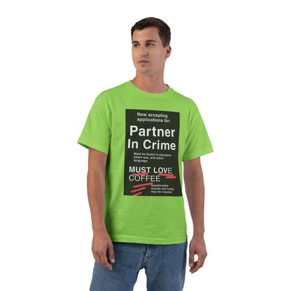 Partner In Crime Men's Short-Sleeve Crewneck Tee