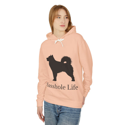 Sasshole Life Unisex Lightweight Hoodie