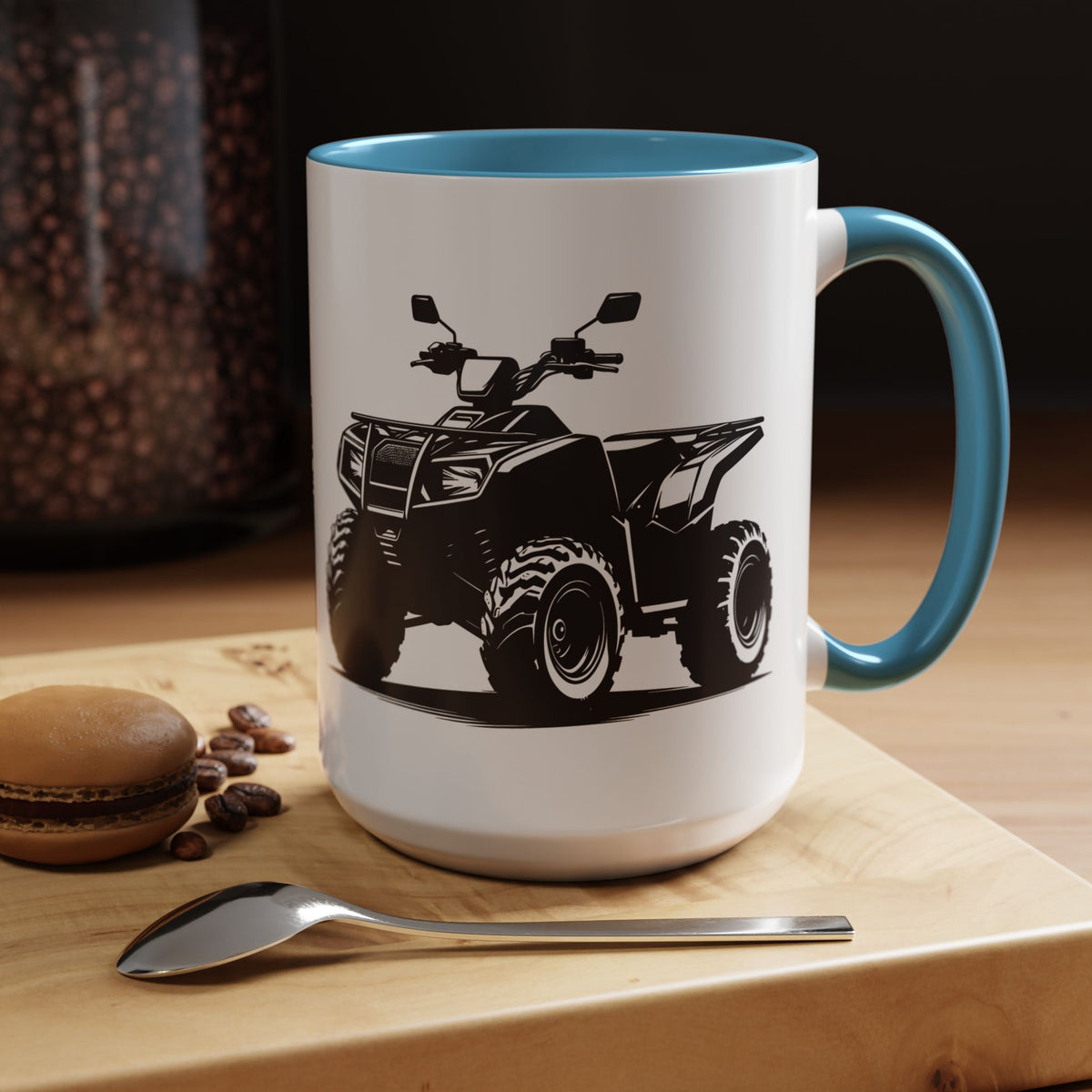 Off The Beaten Path Quad 2-Tone Coffee Mug