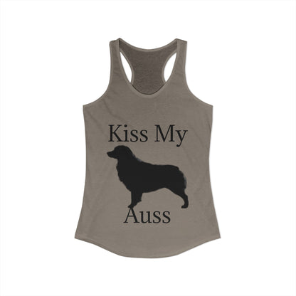 Kiss My Auss Women's Racerback Tank
