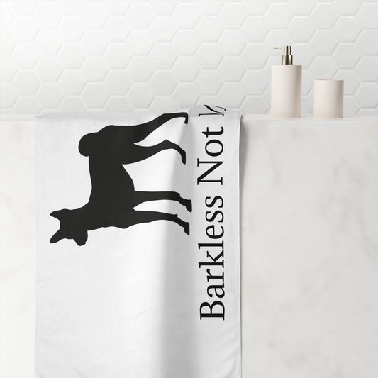 Barkless Not Mute Mink-Cotton  Beach Towel