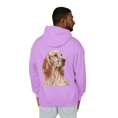 English Setter Head Unisex Lightweight Hoodie