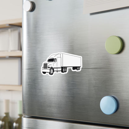Semi Truck Vinyl Decal