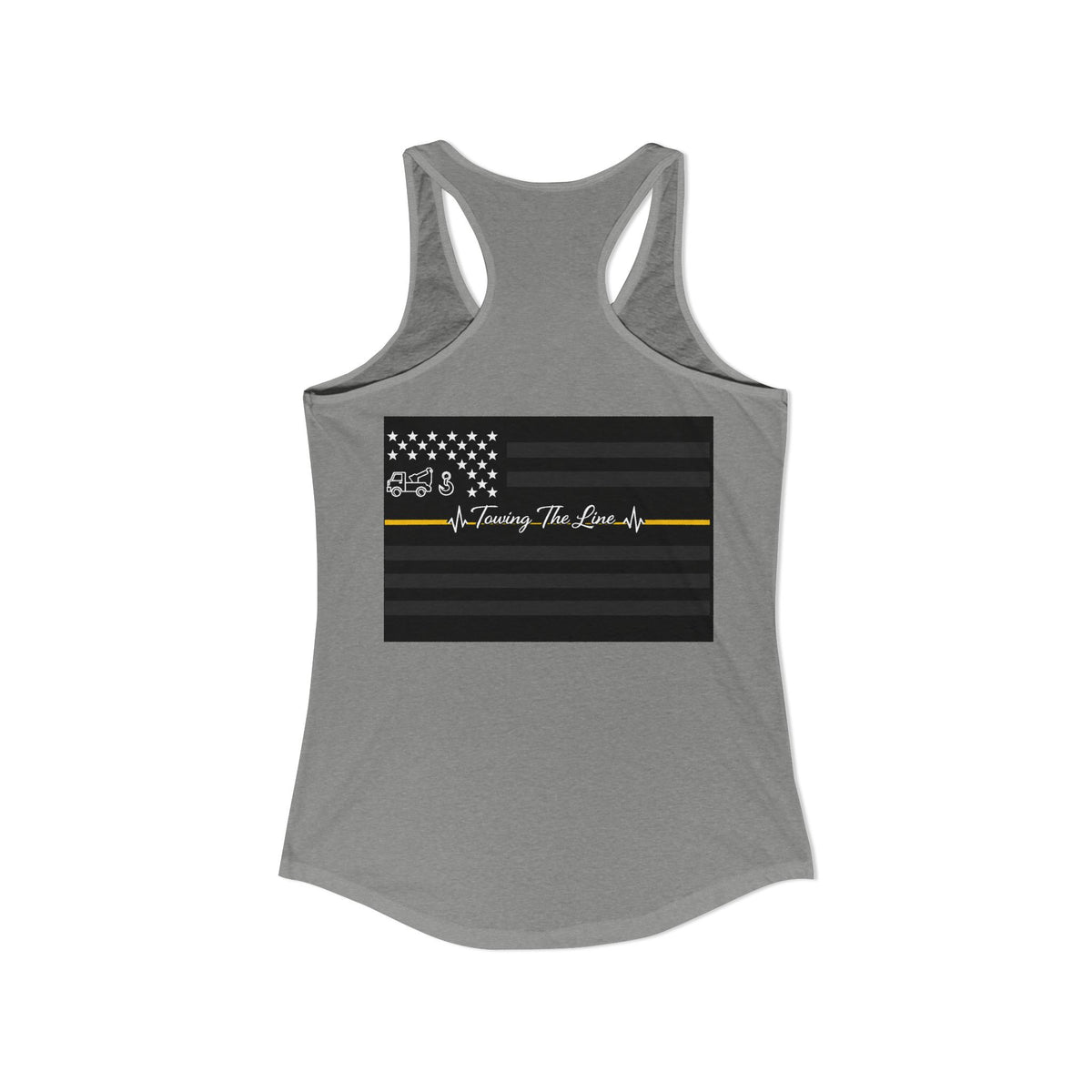 Thin Yellow Line Women's Racerback Tank