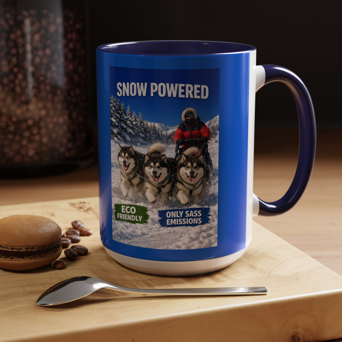 Snow Powered 2-Tone Coffee Mug