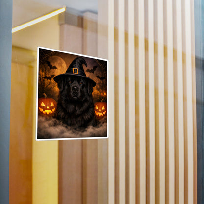 Witch Hat Pack Newfie Vinyl Decal