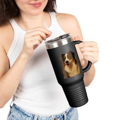 Aussie Head  Insulated Travel Mug