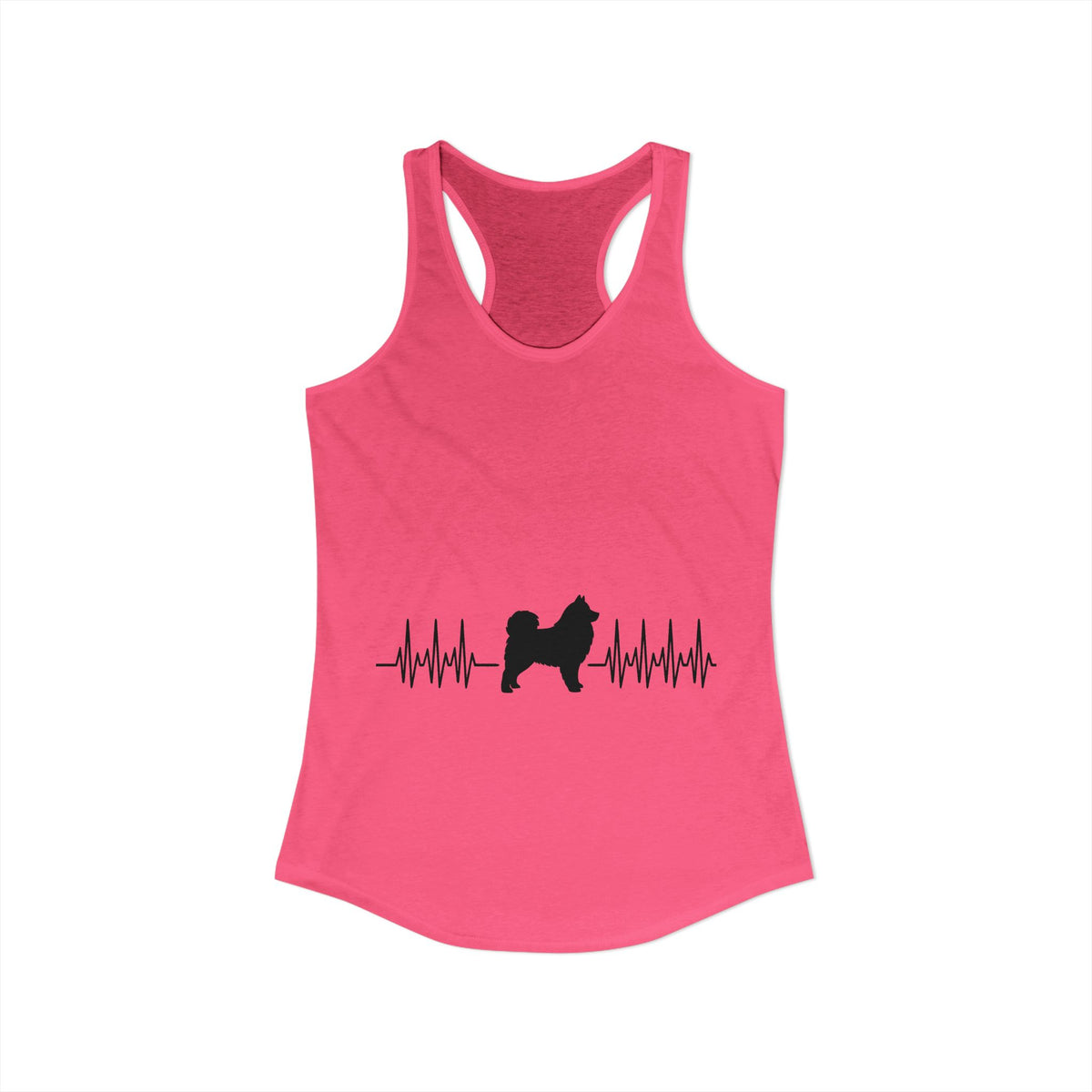 My Heart Beats For Samoyeds Women's Racerback Tank