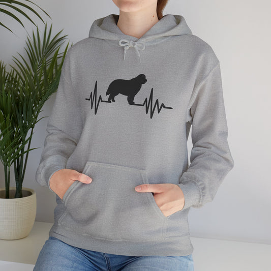 My Heart Beats For Newfies Unisex Hoodie