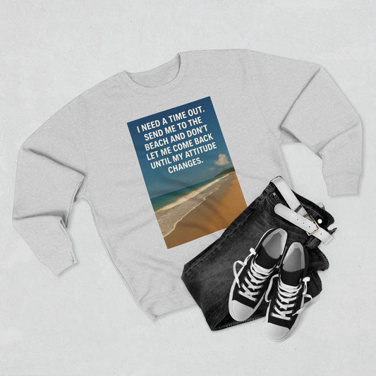 Time Out Unisex Crewneck Sweatshirt