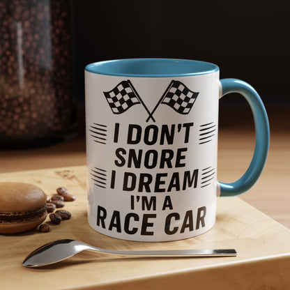 I Don't Snore 2-Tone Coffee Mug