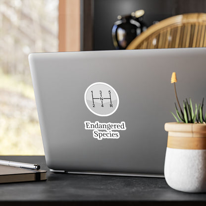Endangered Species Vinyl Decal