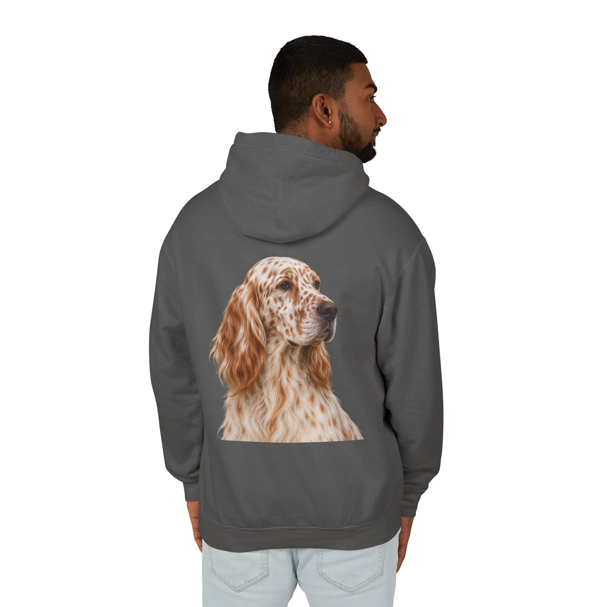 English Setter Head Unisex Lightweight Hoodie