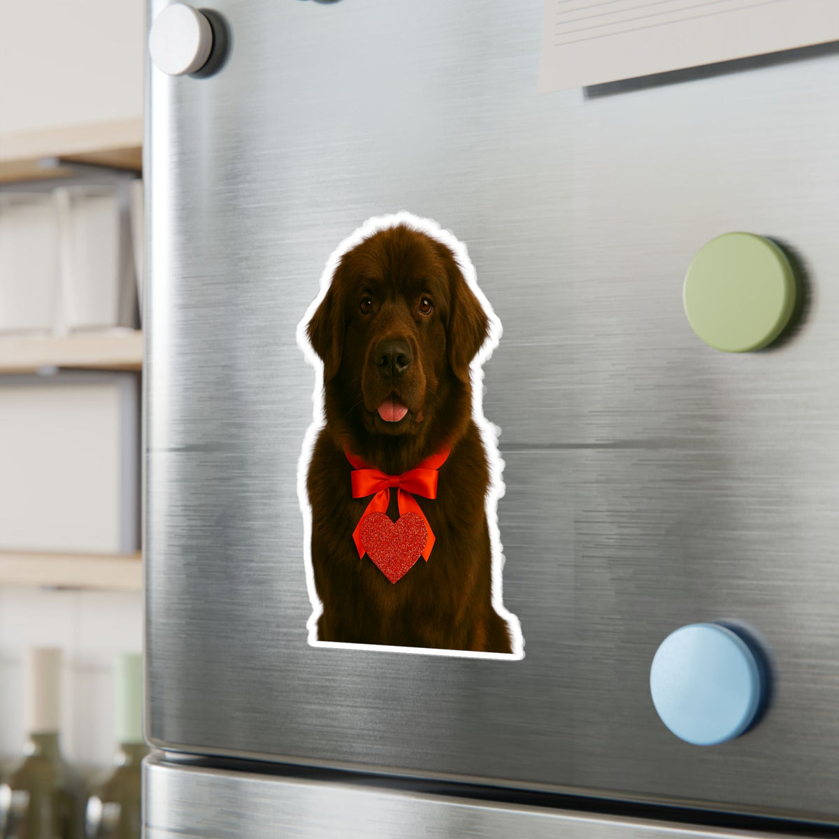 Cupid's Companion Newfie Vinyl Decal