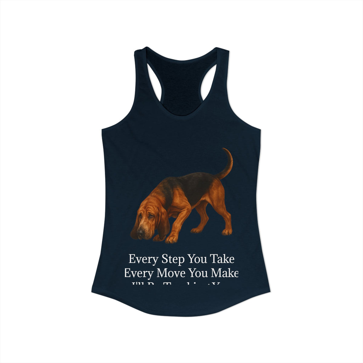 Tracking You Women's Racerback Tank
